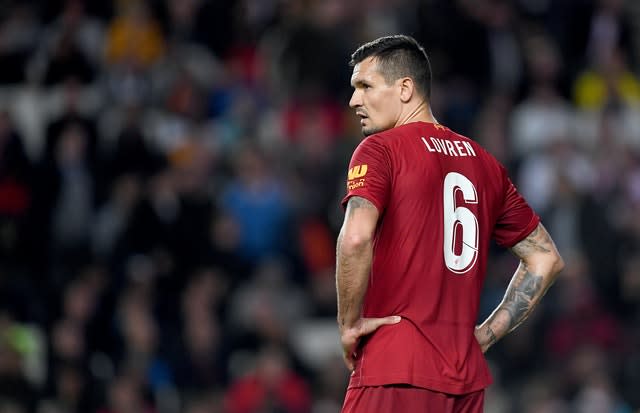 Dejan Lovren's transfer to Zenit St Petersburg leaves a vacancy in the squad