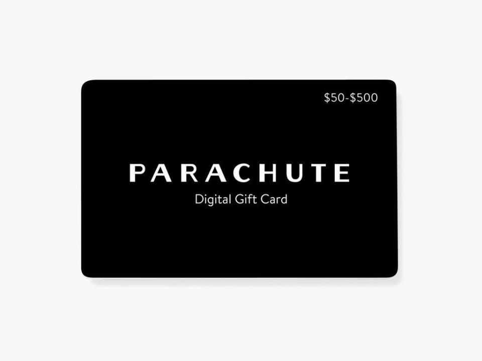 10) Parachute Digital Gift Card