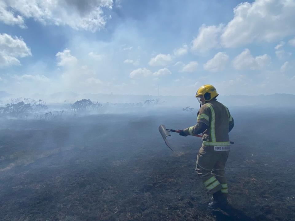 The drought could persist into the new year, the Environment Agency has warned (Swanage Fire Station)