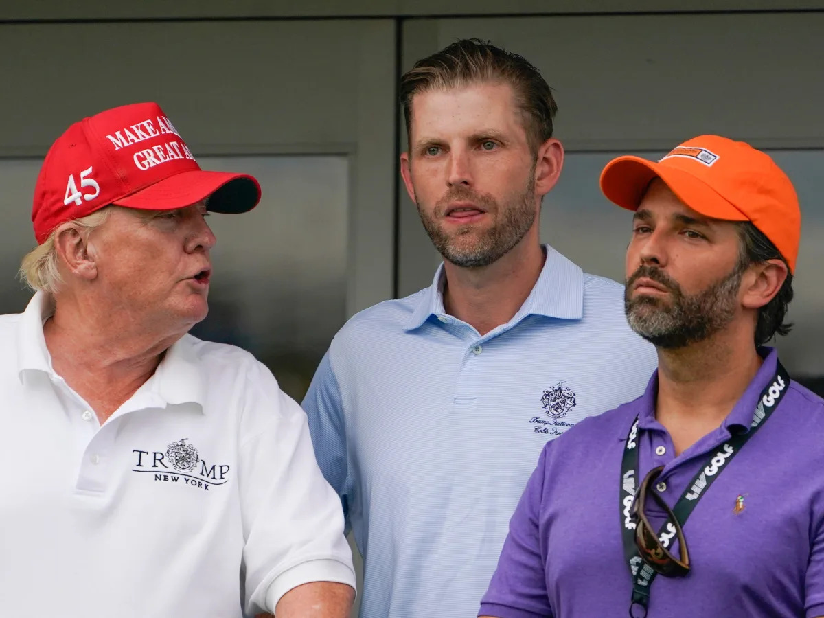 Donald Trump Jr. and Eric Trump wanted large stakes in their father's media comp..