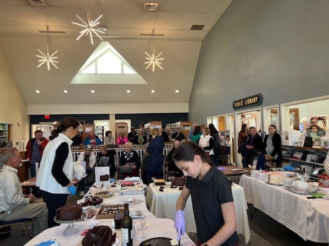 This year's chocolate festival, Chapter's of Chocolate, is the first ran by the Osterville Village Library. In years past, the festival was ran by the Osterville Business and Professional Association and hosted at the library.