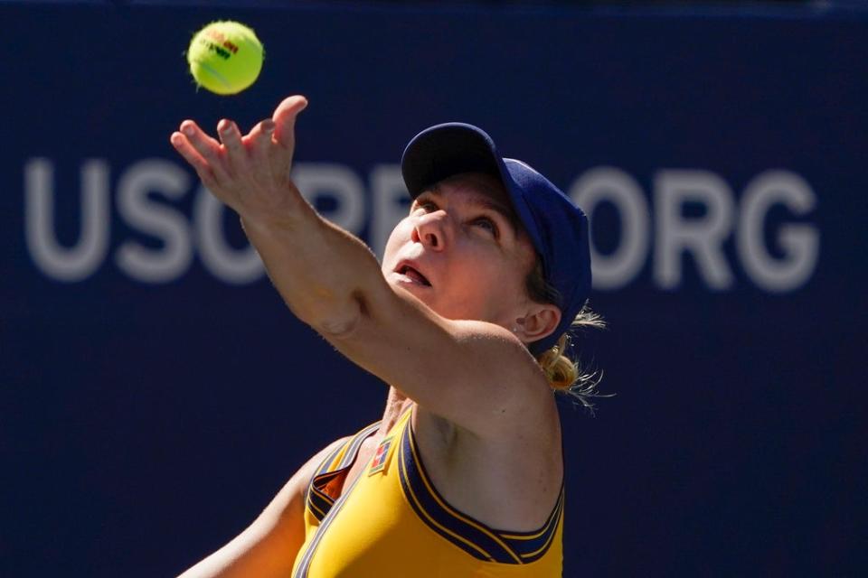 Simona Halep edged a close contest against Elena Rybakina (Elise Amendola/AP) (AP)