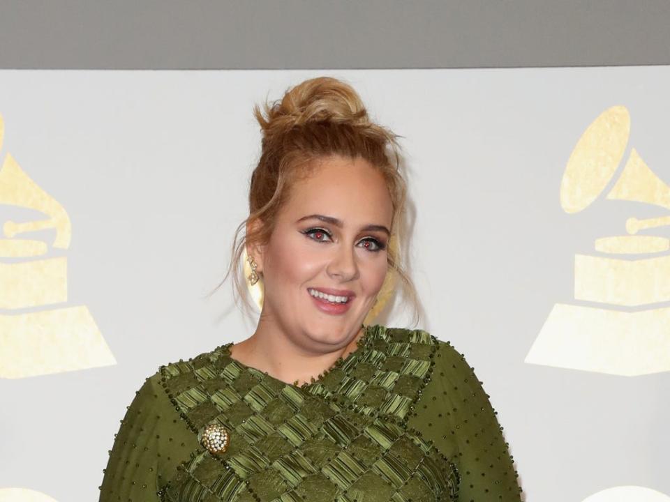 El periodista refutó las afirmaciones de que la “profunda” y “divertida” Adele abandonó la entrevista (Getty Images)