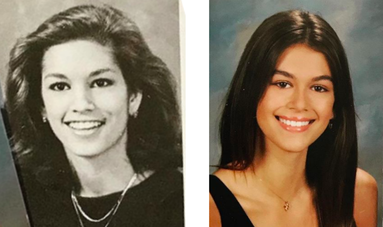 Cindy Crawford and daughter Kaia Gerber