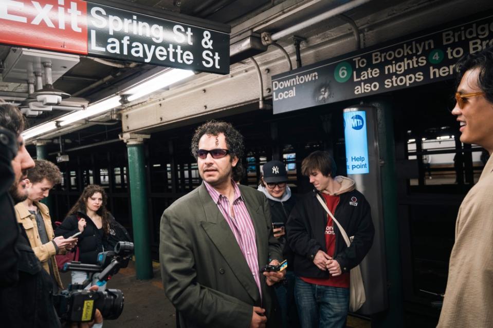 Rahma has had notable New Yorkers, friends and acquaintances sound off on various random topics while riding the subway. Stefano Giovannini