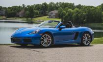 <p>caranddriver.com</p><p><a href="https://www.caranddriver.com/porsche/718-boxster" rel="nofollow noopener" target="_blank" data-ylk="slk:Learn More;elm:context_link;itc:0;sec:content-canvas" class="link ">Learn More</a></p><p>A long-term resident of our 10Best Cars list and an Editors' Choice, too, the Porsche 718 Boxster remains the standard for high-performance convertibles. If the Miata is the basis for a great convertible, the 718 Boxster is the best convertible taken to its extreme. The Boxster is every bit a sports car as its 718 Cayman coupe counterpart and arguably better. The sweet song of the previous flat-sixes might be gone, but the new turbocharged four-cylinders quickly become your friends with their considerable low-end power. Add in precise steering and sure-footed handling, and there is no better drive on a sunny day than the Porsche 718 Boxster with the top down. It's one of the best convertibles, hands down.</p>