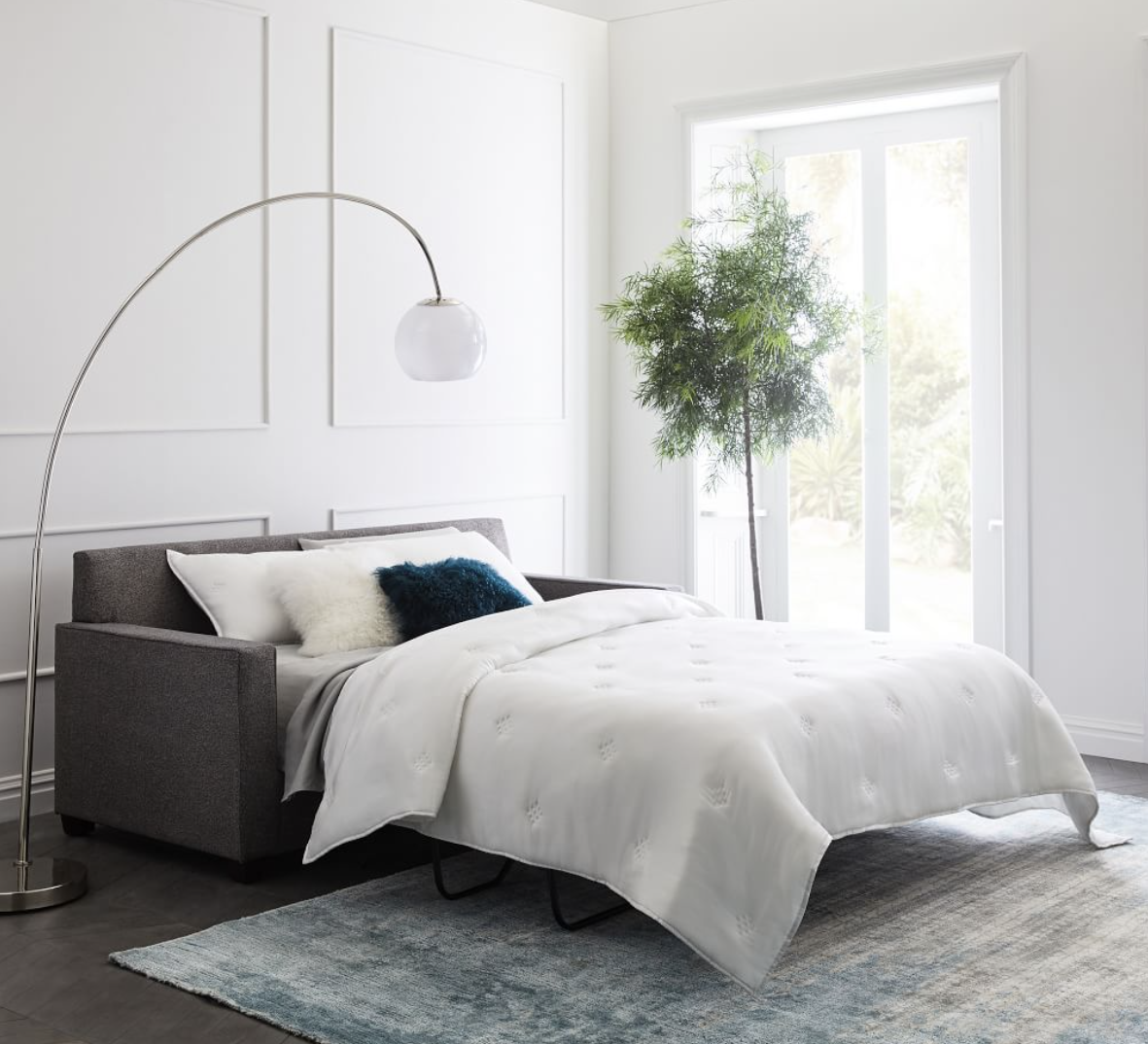 <p><a href="https://go.redirectingat.com?id=74968X1596630&url=https%3A%2F%2Fwww.westelm.com%2Fproducts%2Fhenry-sleeper-g228%2F&sref=https%3A%2F%2Fwww.housebeautiful.com%2Fshopping%2Ffurniture%2Fg28552235%2Fsleeper-sofas-for-small-spaces%2F" rel="nofollow noopener" target="_blank" data-ylk="slk:Shop Now;elm:context_link;itc:0;sec:content-canvas" class="link rapid-noclick-resp">Shop Now</a></p><p>Henry Sleeper Sofa</p><p>westelm.com</p><p>$1274.15</p>