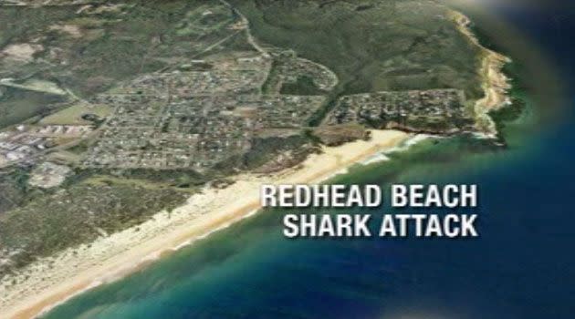 Redhead Beach south of Newcastle. Photo: Seven Network