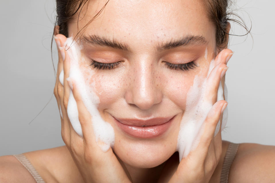 A good skincare routine can help to prevent ageing skin. (Getty Images)