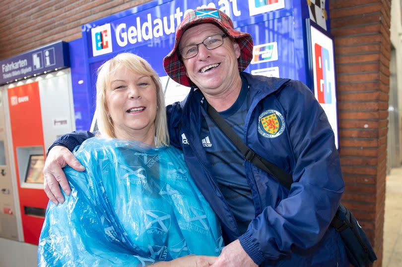 Tracey and Stuart Cassidy from Dundee