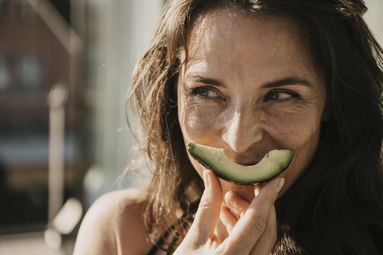 A study suggests that an avocado a day will keep your gut microbes happy. (Getty Images)