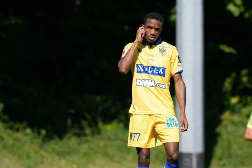 Eric Junior Bocat has been attracting scouts to St. Truiden in Belgium.