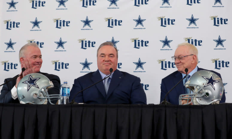 Mike McCarthy introduced as the head coach of the Dallas Cowboys.