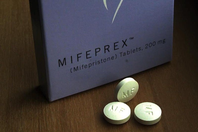 The Supreme Court said Monday that it has set a March date to begin arguments on patient access to the drug mifepristone, which is commonly used in abortion-related healthcare. File Photo by Bill Greenblatt/UPI