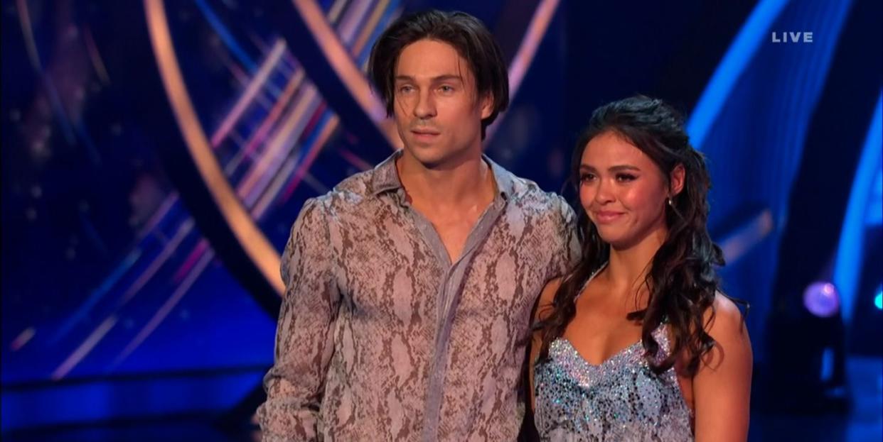 joey essex, vanessa bauer, dancing on ice