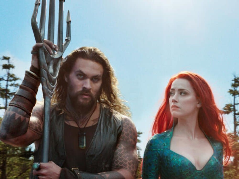 Jason Momoa und Amber Heard kehren als Aquaman und Mera zurück. (Bild: Studiocanal GmbH / Marco Nagel)
