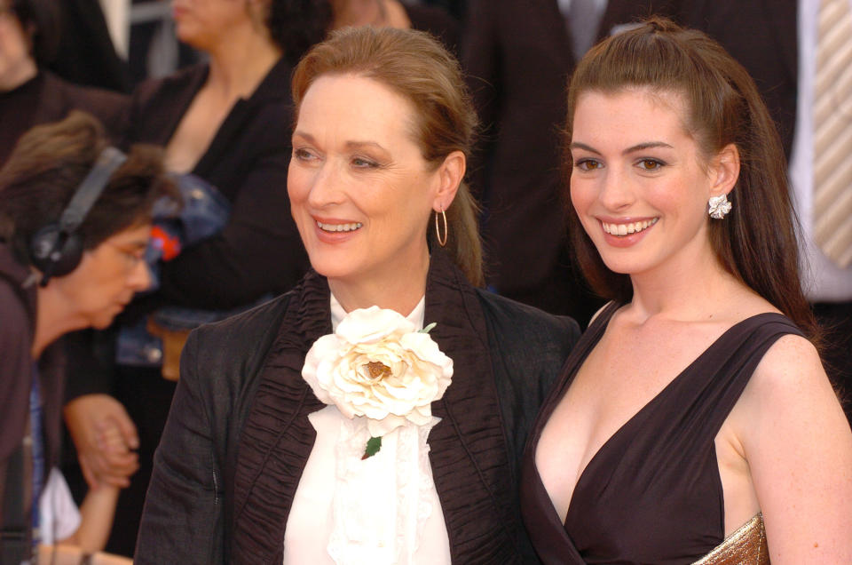 Meryl Streep and Anne Hathaway