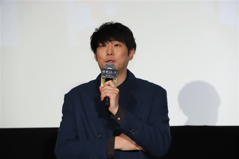 導演藤井道分享台日拍攝的趣事。（圖／翻滾吧男孩電影有限公司提供）