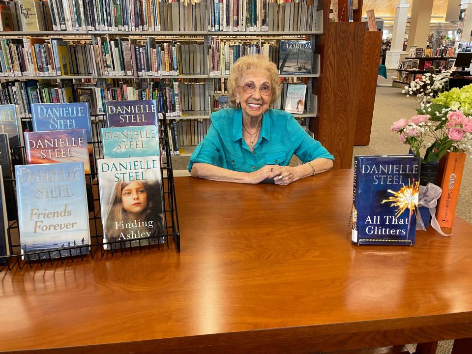 Betty Pappas, who celebrated her 100th birthday in January, enjoyed a special day at Melbourne Beach Library in honor of her love of reading.