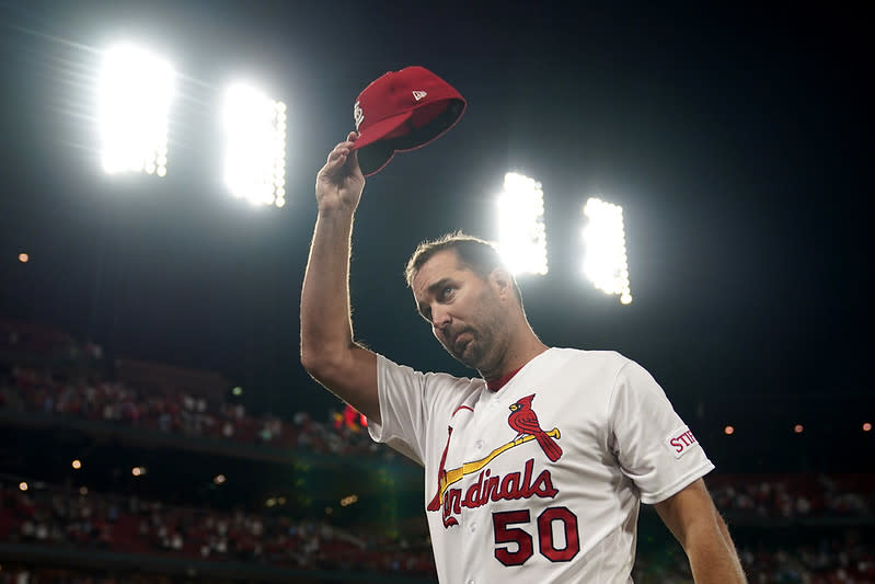 Adam Wainwright。達志影像資料照片