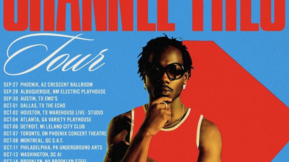 Channel Tres Real Cultural Shit 2022 tour dates poster