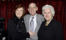 <p>CANADA - OCTOBER 11: Celine Dion's sister Claudette launches her own record "Claudette Dion sings Edith Piaf" at the Montreal Casino In Montreal, Canada On October 11, 2002-Claudette Dion and her parents Andre and Therese. (Photo by Michel PONOMAREFF/PONOPRESSE/Gamma-Rapho via Getty Images)</p> 