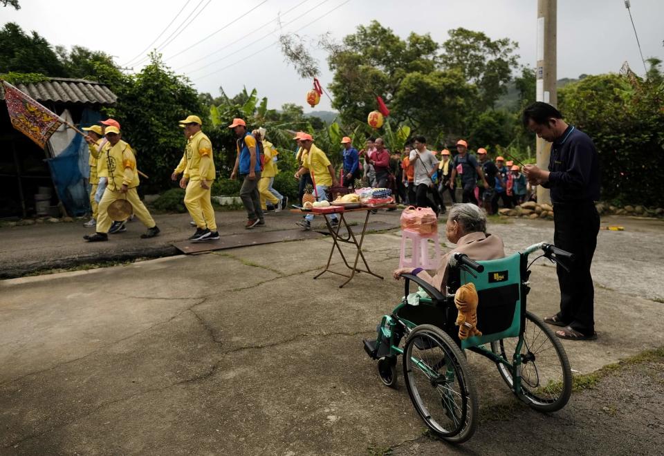 最後一次拍到婆婆的身影。（2019年攝）（陳逸宏攝影，一葦文思提供）