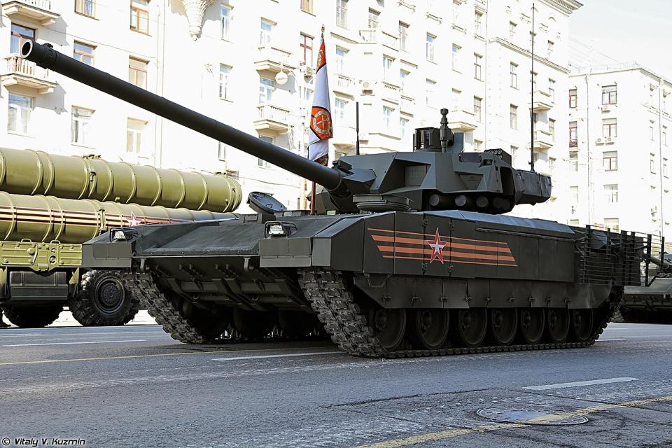 T-14型主力戰車。(圖：取自維基百科)