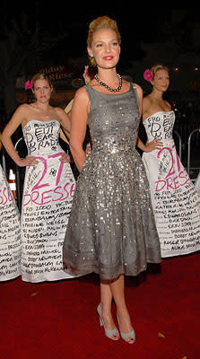 Katherine Heigl at the Los Angeles premiere of 20th Century Fox's 27 Dresses