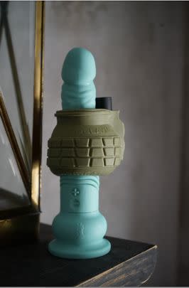 Grenade-Shaped Male Vibrator