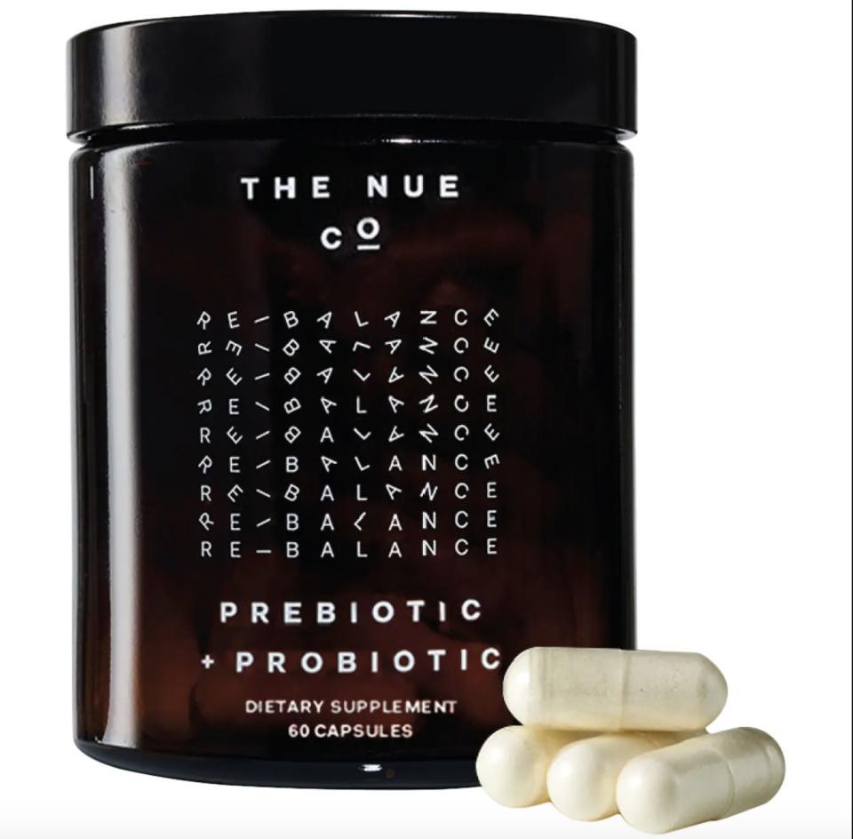 1) Prebiotic + Probiotic Vegan Gut Microbiome Supplement