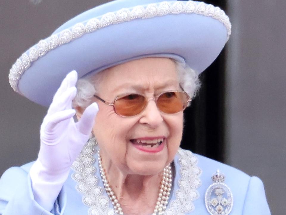 Queen Elizabeth Trooping the Colour