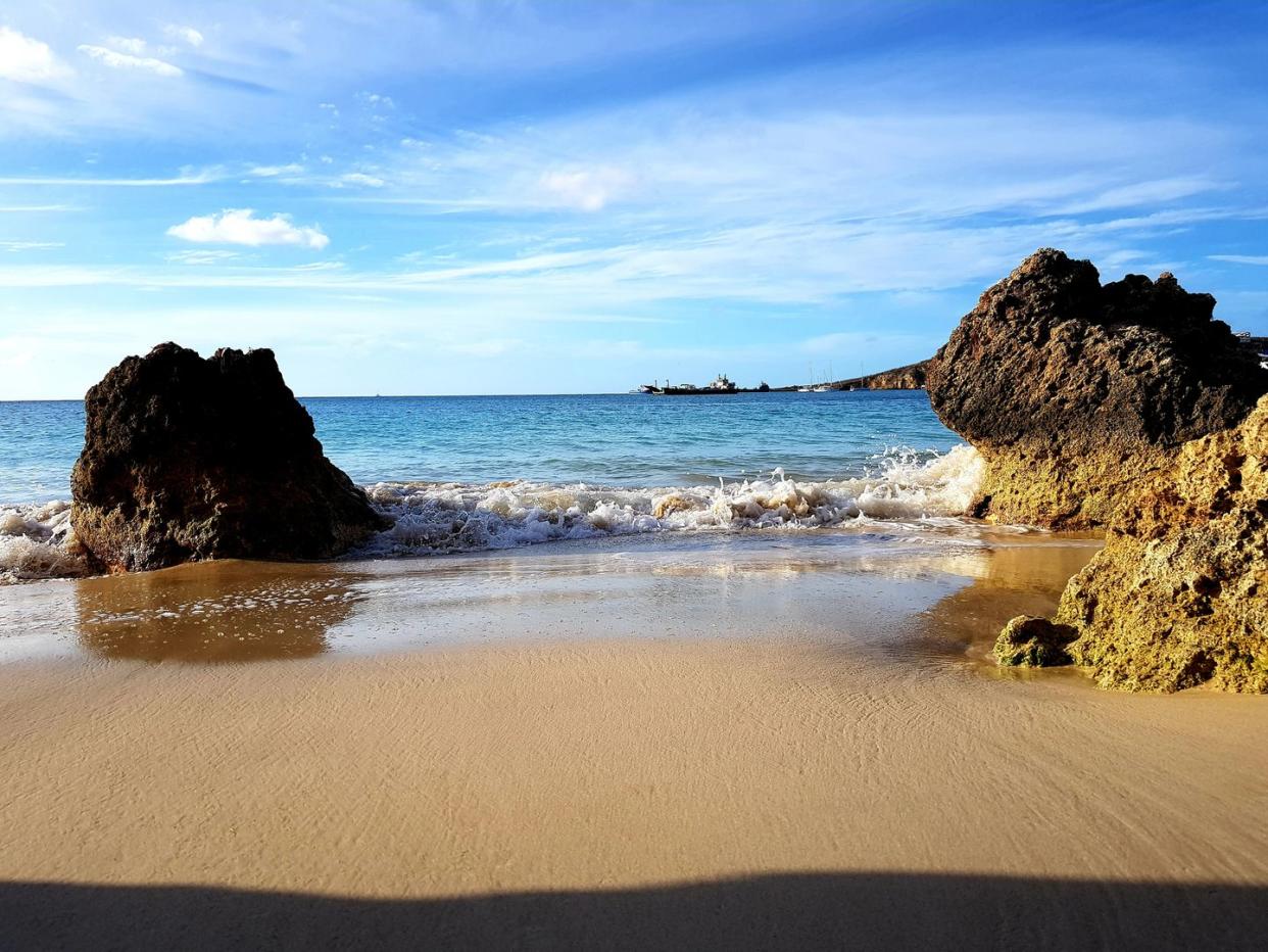 scenic view of sea against sky,anguilla