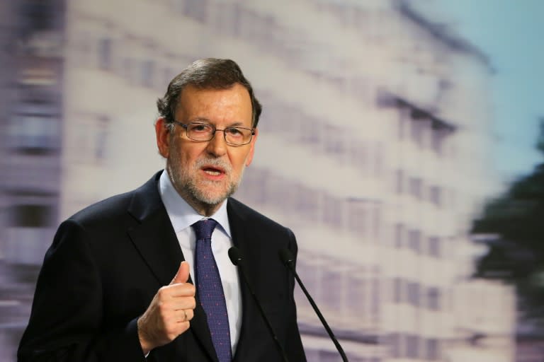 Spanish Prime Minister Mariano Rajoy's ruling Popular Party won legislative polls but lost its absolute majority