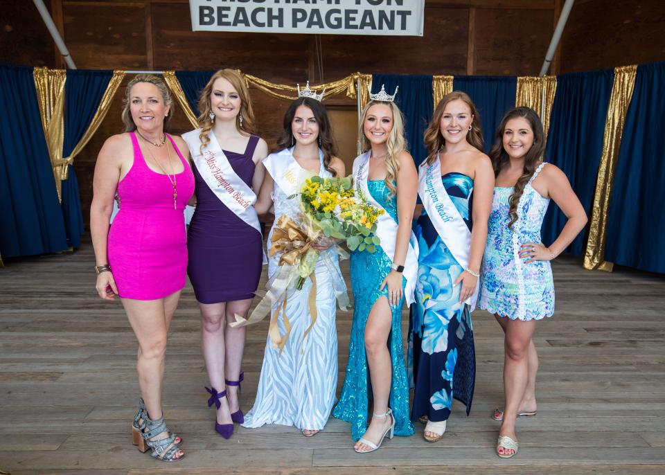 The Miss Hampton Beaches: 1995 Stephanie Lussier, 2021 Lauren Brophy, 2023 Lexi Taylor, 2022 Hannah Ritchie, 2020 Anna-Marie Alukonis and 2017 Emily Durant.
