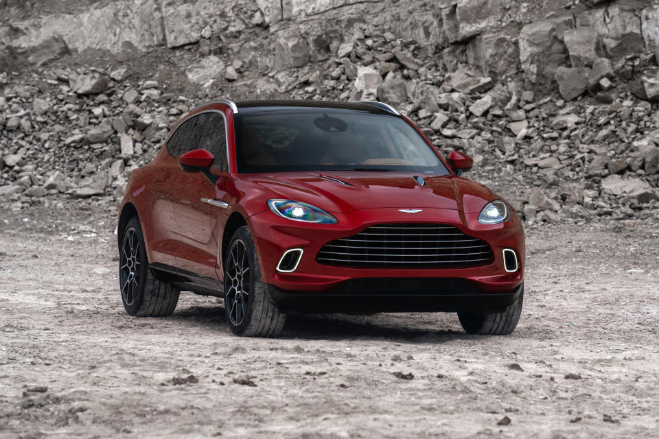 Aston Martin's luxury SUV DBX. Photo: Aston Martin 