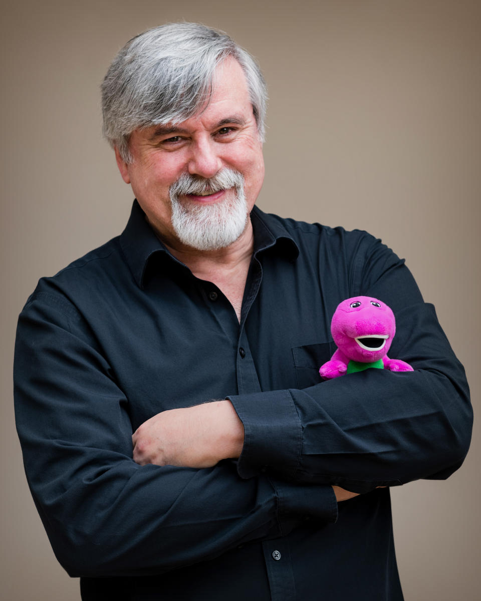 Bob West, the original voice of Barney the Purple Dinosaur