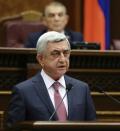 A former military officer, Serzh Sarkisian, 63, has been in charge of Armenia for a decade