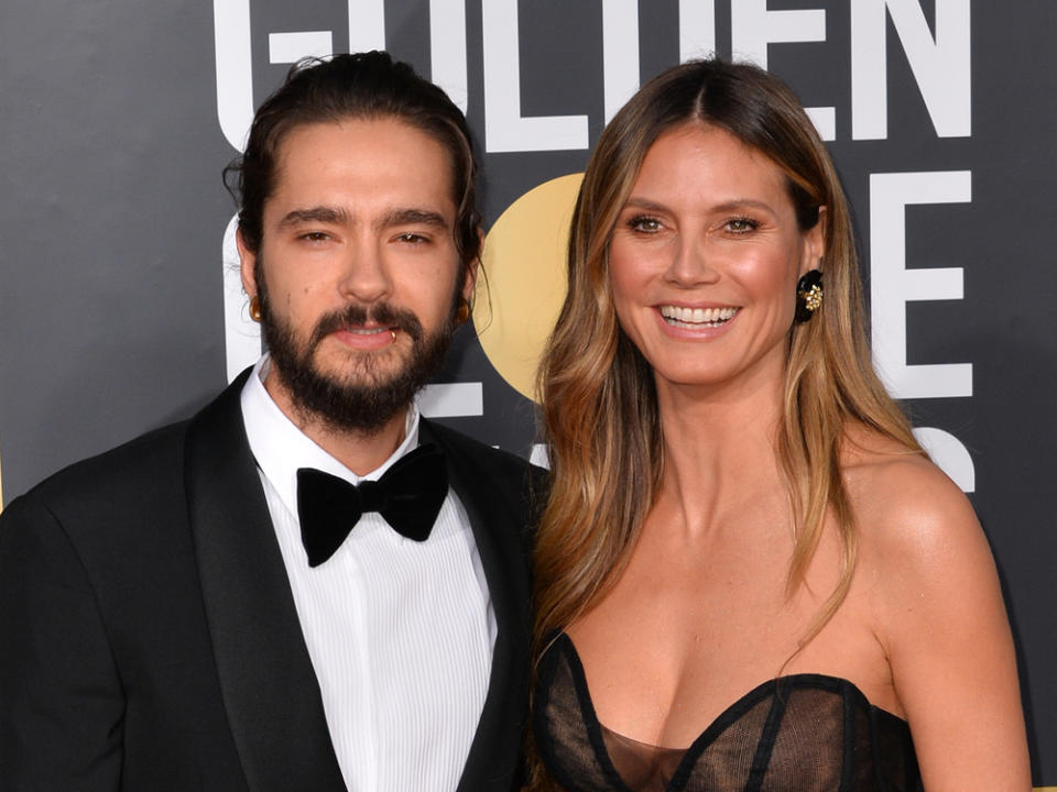 Heidi Klum und Tom Kaulitz auf dem roten Teppich. (Bild: Shutterstock / Featureflash Photo Agency)