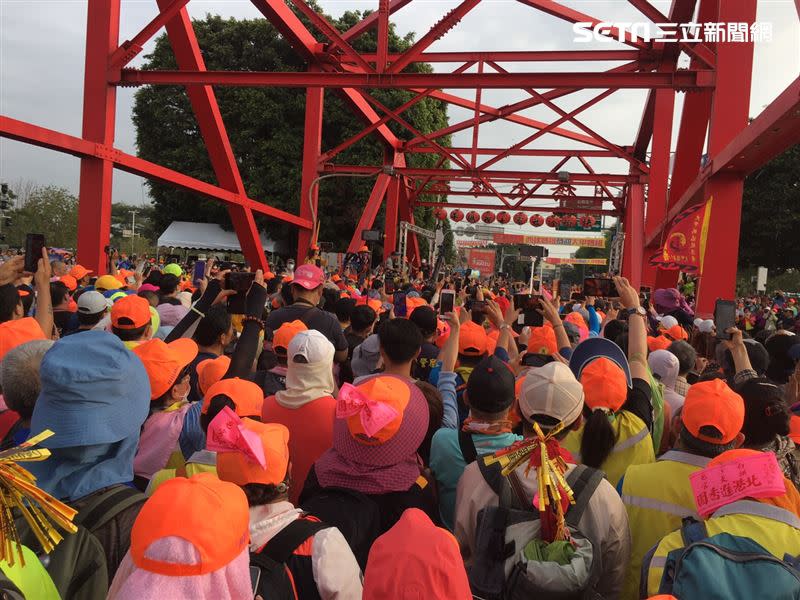 白沙屯媽祖進香之旅第四天，預計下午將從西螺大橋進入雲林縣，西螺分局將在周邊路段進行交管。（圖／資料照）