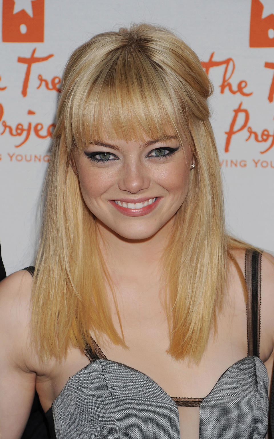 Emma Stone arrives at the Trevor Live Benefiting The Trevor Project&nbsp;in 2010.&nbsp;