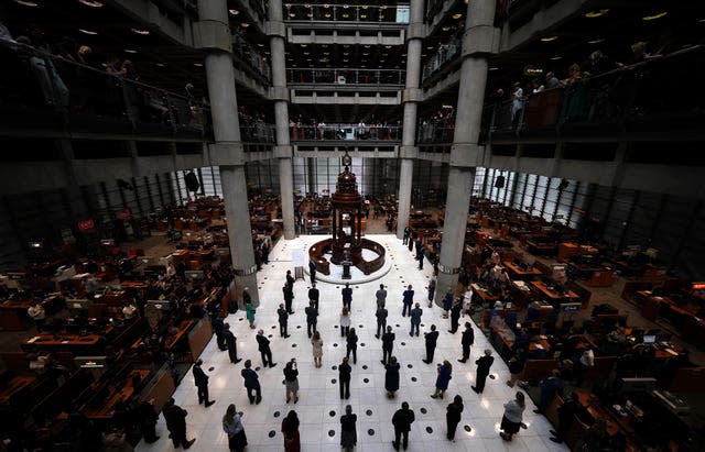 Charles visits Lloyd’s of London