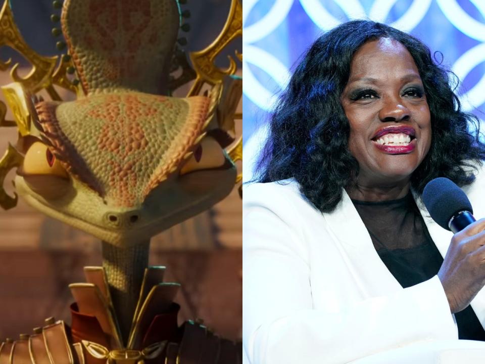 Viola Davis plays The Chameleon in "Kung Fu Panda 4."