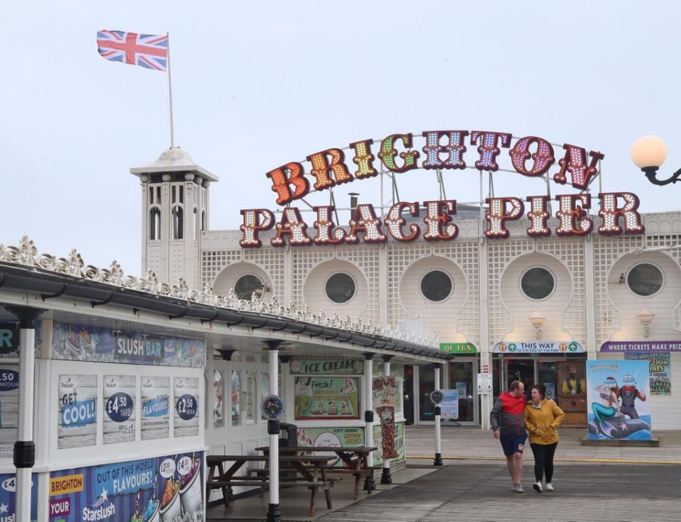 Shares in Brighton Pier Group surged after it confirmed it has settled £5m of business interruption claims with insurers (Gareth Fuller/PA) (PA Archive)