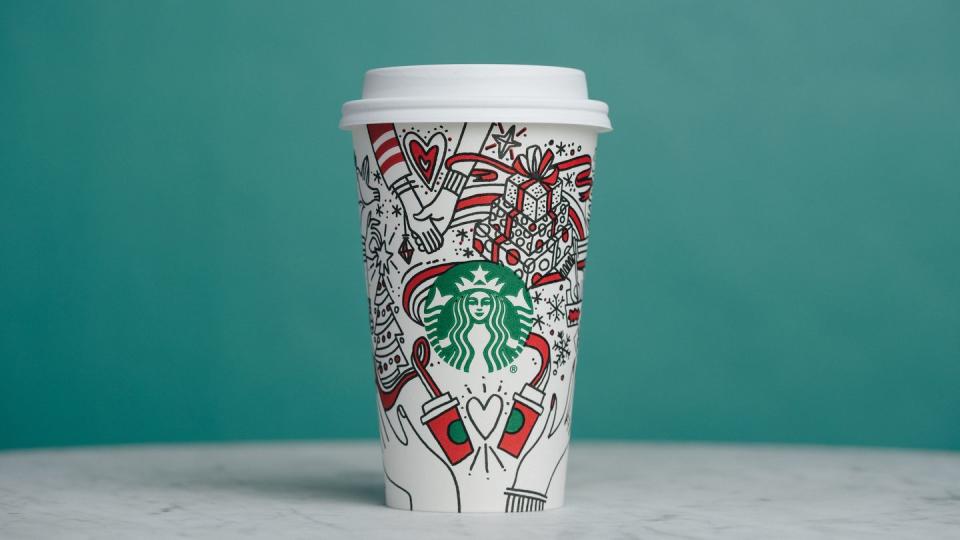 starbucks red cups