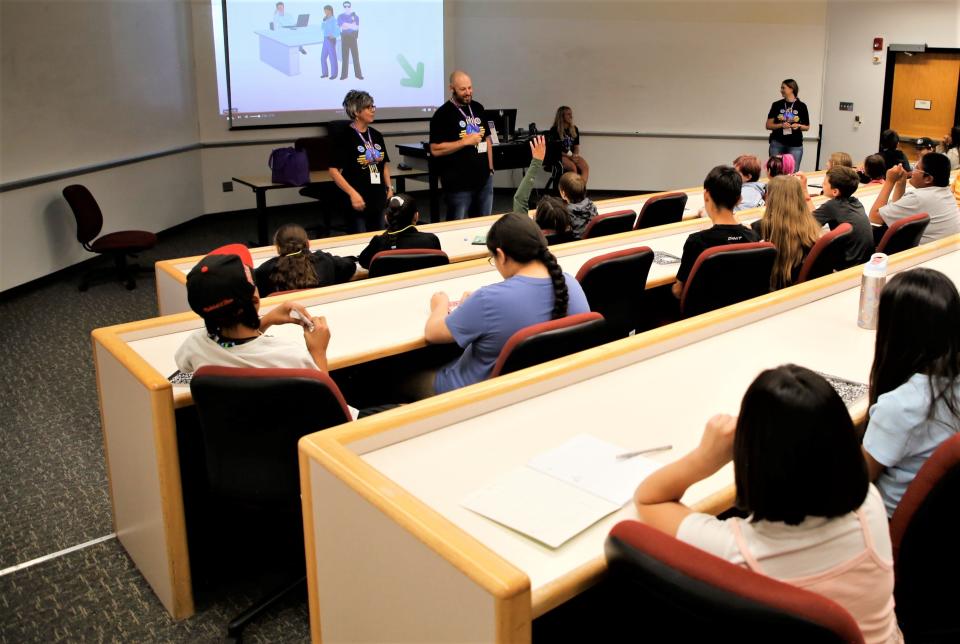 The GenCyber Camp being held this week on the San Juan College campus in Farmington is funded by a grant from the National Security Agency.