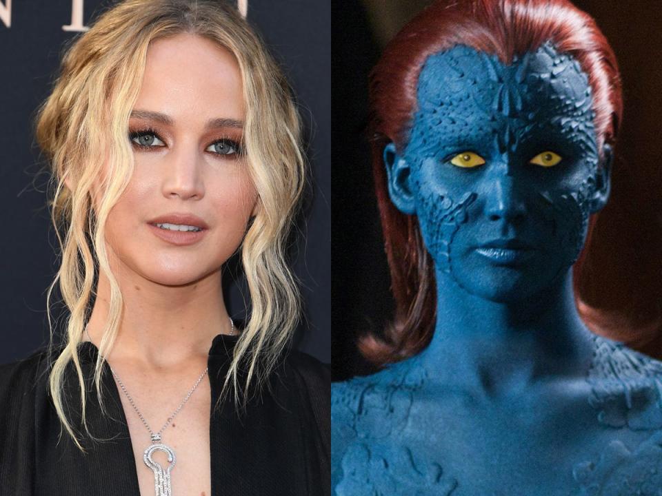 jennifer lawrence mystique