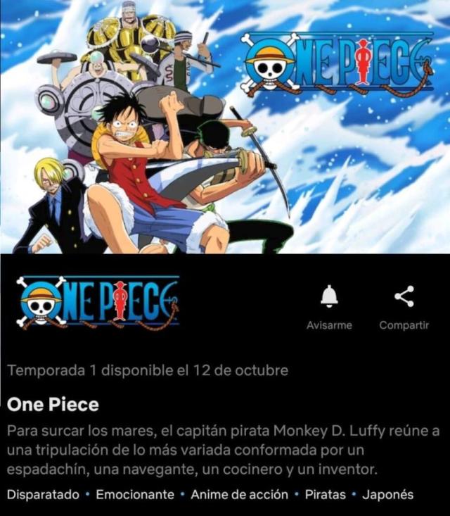 One Piece Temporada 1 