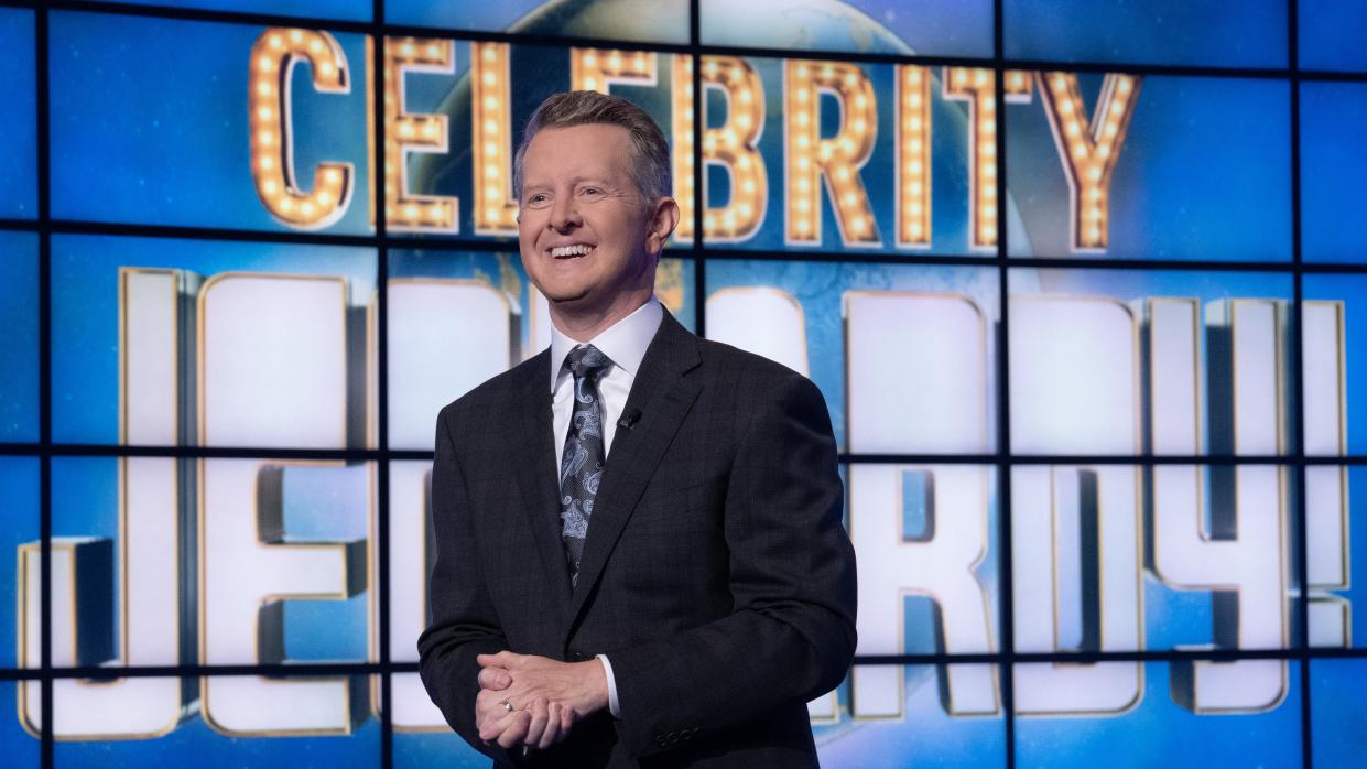  Ken Jennings on Celebrity Jeopardy. 