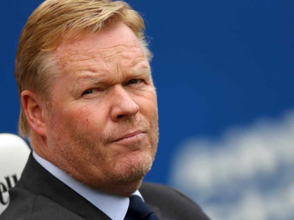 The Everton manager has fallen under increasing pressure (Getty)